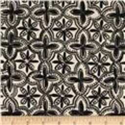 4 Colorsquartrefoil Black/Natural.blue.red.white.slub.linen Look. Holiday.pillow Covers.farmhouse.country.slip Covers.pillow Cover - thumbnail 2