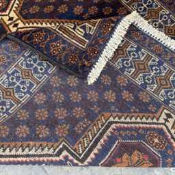 Antique 2'10x9'4 Runner Rug - Hand-Knotted Afghan Fine Quality Wool Tribal Runner, Floral Ziegler Design Artistic Home Decor Rug - thumbnail 4