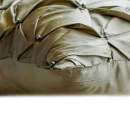 "Decorative Green Pillow Cover For Bed 24""x24""/26""x26" - thumbnail 2