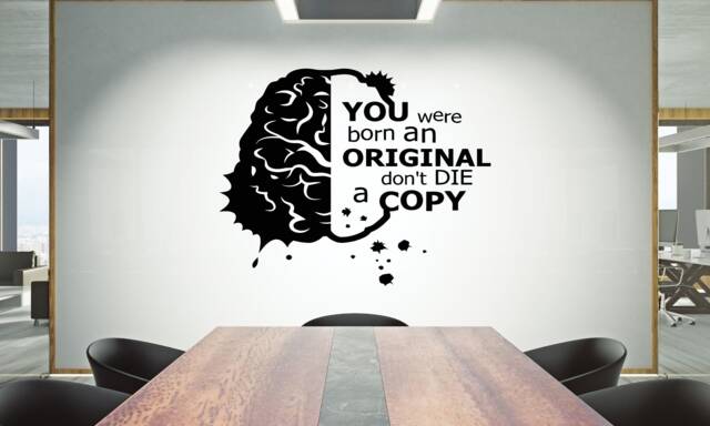 Teamwork Quote Vinyl Wall Decal Inspirational Office Decor 909Re - image 1