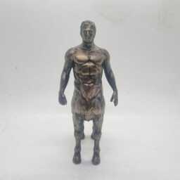 Bronze Coloured Centaur Statuette, Roman Hellenistic Art Statue, Bronze Demi God Figurine, Greek Mythology Gift, Horse Man Statue, 3D Printed - thumbnail 2
