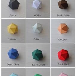 Diy Ram Head Papercraft Kit, 3D Low Poly Wall Decor - thumbnail 4