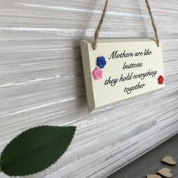Mothers Are Like Buttons Wall Art, Mother's Day Gift, Gifts For Her, Mothers Day Mom Birthday Christmas, Mum Gift - thumbnail 3