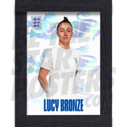 England Lionesses Bronze Headshot Poster - Officially Licensed Product Sizes A4/A3 + Framed Option - thumbnail 2