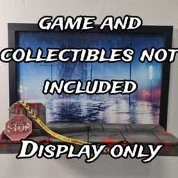 Game Frame/Steelbook Or Wall Display Zombie Evil Themed Collectibles & Stand Shelf Mounted Gamer Idea - thumbnail 2