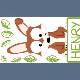 "Wall Sticker ""Rabbit" - thumbnail 2