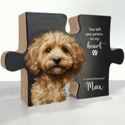 Custom Pet Memorial Gift, Personalized Dog Photo, Dog Loss Gift - thumbnail 2