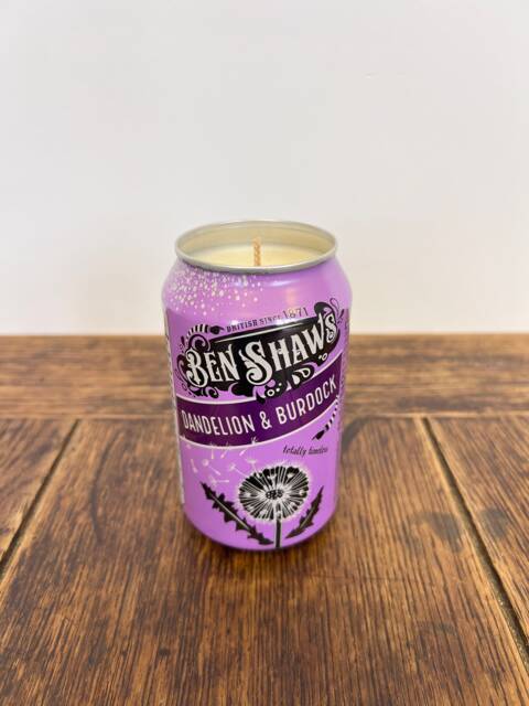 Dandelion & Burdock Scented Soy Wax Candle - Smells Like The Drink Quirky - image 1