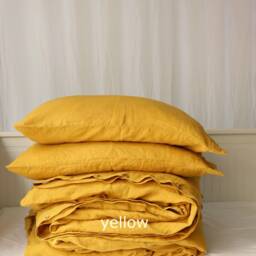 Linen Duvet Cover, Natural Bed. Queen, King, Twin, Full, Custom Size . Mooshop Pure Linen New Colours. 100% Bedding - thumbnail 4