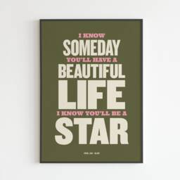 Pj Inspired - Black Lyrics Music A3 A4 A5 Wall Art Poster Print Gig - thumbnail 3
