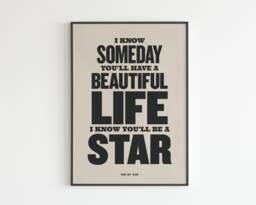 Pj Inspired - Black Lyrics Music A3 A4 A5 Wall Art Poster Print Gig - thumbnail 1