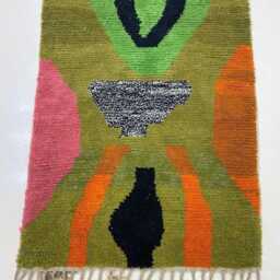 Customizable Berber Wool Rug Handmade Moroccan Area Rug - thumbnail 3