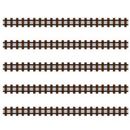 Train Track Wall Sticker - 20 Foot Peel & Stick Railroad Decal - Sku 1254 - thumbnail 2