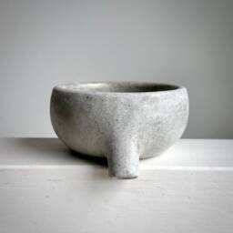 Made To Order Grey Gray Rustic Soapdish With Strainer For Bathroom Sink, Ceramic, Pottery, Handmade, Soap Dish, Sponge Tray, Spongedish - thumbnail 2