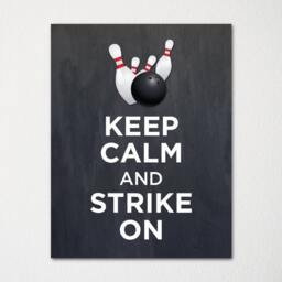 Keep Calm & Strike On - Fine Art Print Choice Of Color Purchase 3 Receive 1 Free Custom Prints Available - thumbnail 2