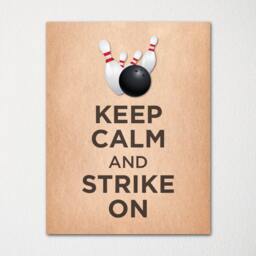 Keep Calm & Strike On - Fine Art Print Choice Of Color Purchase 3 Receive 1 Free Custom Prints Available - thumbnail 3