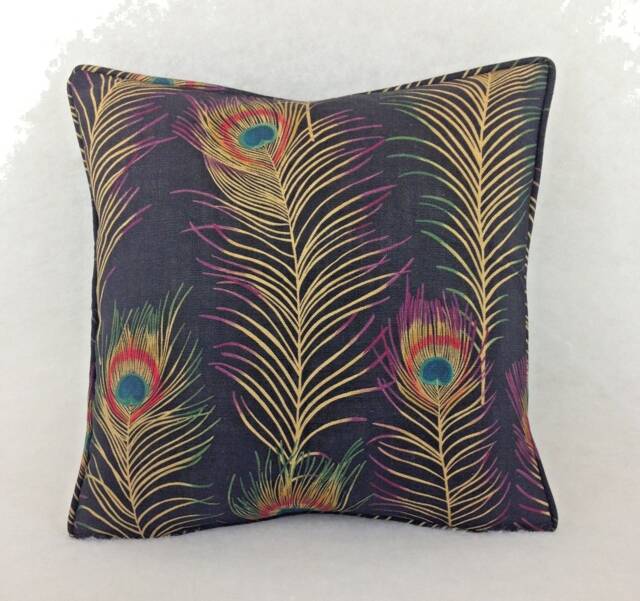Sanderson - Themis Carbon Cushion Cover Throw Pillow Designer Home Decor - image 1
