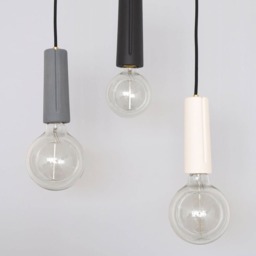 Light Fixture, Hanging Lamp Minimal, Ceramic Chandelier, Ceiling Light, Pendant Rustic Industrial Lamp, Minimalist - thumbnail 3