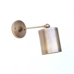 Brass Wall Sconce Light With, Modern Brass Light, Mid Century Wall Sconce Ul Listed. No.0479 - thumbnail 3