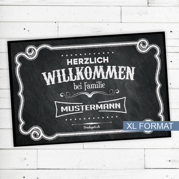 "xl Doormat ""Vintage" - image 1