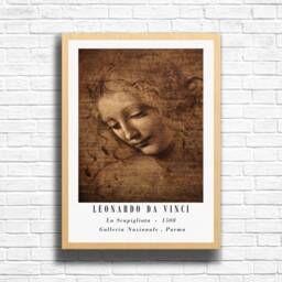 La Scapigliata Print Leonardo Da Vinci Fine Art Reproduction - thumbnail 2