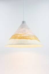 Pendant Ceiling Lighting/ Swag Lamp/Felted Wool/ Home Eco Decor/ Personalized Colors Lucielalune??Plw17 - thumbnail 1