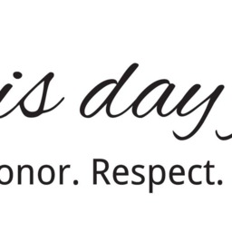 "Vinyl Wall Art Decal - ""From This Day Forward. Love. Honor. Respect. Cherish." - thumbnail 2