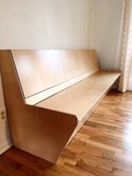 Custom Breakfast Nook - The Baidarka Banquette Bench Seating With Storage Northerly Customs - thumbnail 1