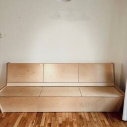 Custom Breakfast Nook - The Baidarka Banquette Bench Seating With Storage Northerly Customs - thumbnail 3