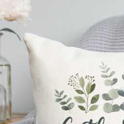 Anniversary Cushion - Golden Gift 25Th Gift- Unique Anniversary Cushion- 10Th - thumbnail 2