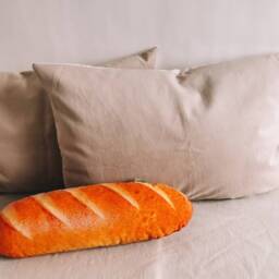 For Us Ddp Paid By Sellerbread Plushie For Funny Gift, Teenager Room Decor Pillow Baguette - thumbnail 2