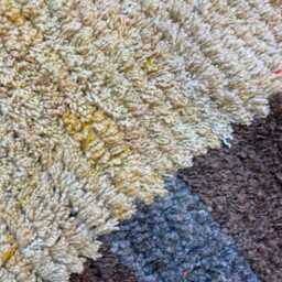 Handmade Beni Ourain Rug Traditional Berber Moroccan Wool Rug - thumbnail 4