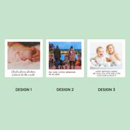 Personalised Photo Block, Freestanding Gift, Custom Family Print, Print Frame, Mother's Day Gift - thumbnail 3