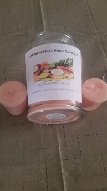Candle Hand Poured - image 1