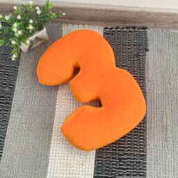 Velour Number Pillow Personalized Kid Room Decor - thumbnail 3