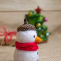 Snowman Ornament Christmas Ornaments Gifts For Kids Christmas Tree Decor Winter Decor Decorations Kids Gifts - thumbnail 2