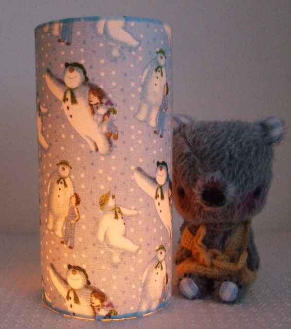 The Snowman - Handmade Children's Night Light - image 1