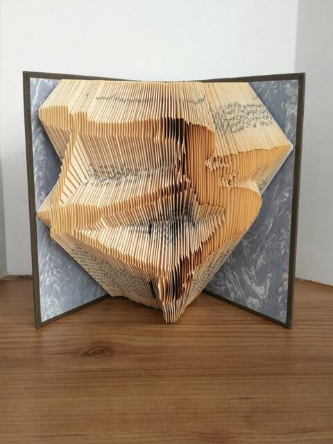 Archery - Folded Book Art Fully Customizable, Bow & Arrow - image 1