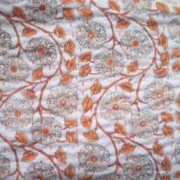 Kantha Bedspread, Blanket Coverlet, Kantha Throw, Indian Handmade Cotton Bedding Bedcover, Quilt, Summer Bedcover - thumbnail 2