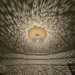 Moroccan Brass Pendant Light - thumbnail 3