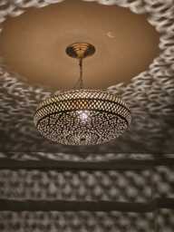 Moroccan Brass Pendant Light - thumbnail 1