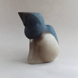 Ceramic Sculpture Of A Cat, Christmas Present, Original Gift, Collection Cats, Cat Figurine, Artd Collection, Raku Ceramics, Cat - thumbnail 2
