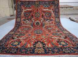 7x10 Ft Afghan Kazak Pictorial Rug - Brand New Luxury Rug, Medallion Geometric Area Carpet For Living Room - thumbnail 1