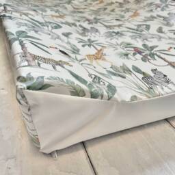 Safari Baby Changing Mat, Jungle Changing Mat, Wedge Animal Change Safari Mat - thumbnail 3