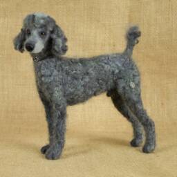 Made To Order Needle Felted Dog Custom Needle Felted Animal Sculpture - thumbnail 3