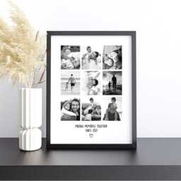Daddy Print, Memories Photo Frame For Daddy, Personalised Picture Dad Gift Husband, Father Birthday Gift, Fathers Day Print - thumbnail 2