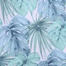 "Hermosa Green Palm Leaf Decorative Pillow Covers. Throw Size 12"" X 24" - thumbnail 4