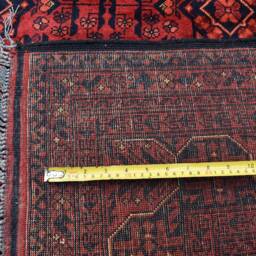 Custom Size Rugs, Discounted Price, Large Afghan Turkmen 100% Wool Kunduz Traditional Handmade Bokhara Pattern, Turkoman Oriental Rug, Rugs - thumbnail 4