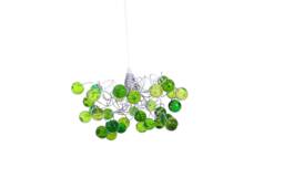Ceiling Pendant Light With Green Bubbles For Kitchen Island, Bedside - Modern Lighting