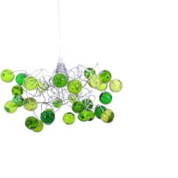 Ceiling Pendant Light With Green Bubbles For Kitchen Island, Bedside - Modern Lighting - thumbnail 2